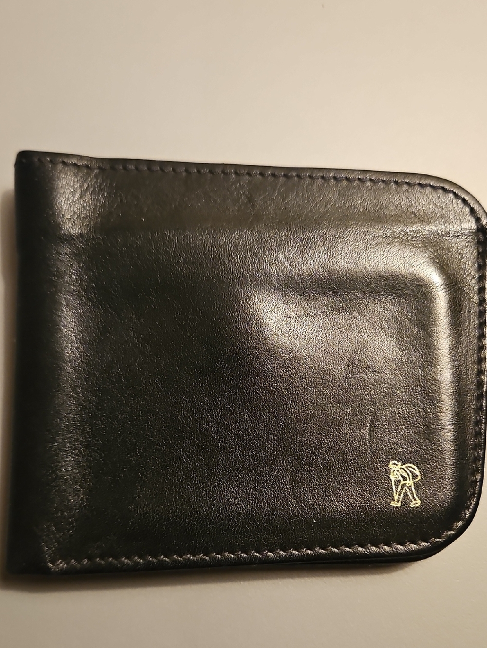 Clarks "ORIGINALS" Black Leather Bi-Fold Wallet